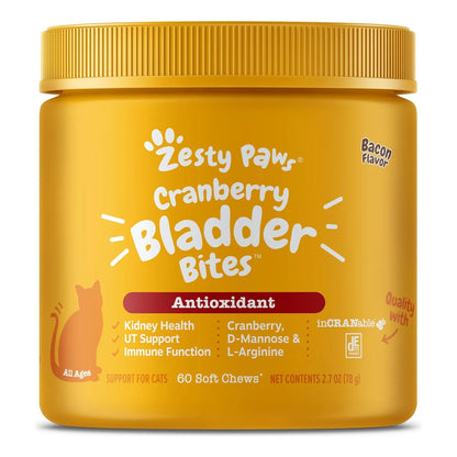 Bocadillos De Arándano Para Gatos Salud Riñones 60 G Snack Renal Natural