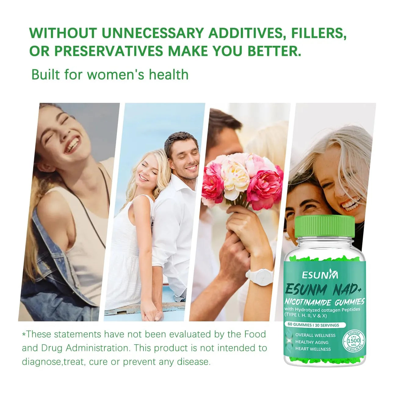 Gomitas Liposomales De Nicotinamida Con Resveratrol Energia Y Longevidad 60 Unidades