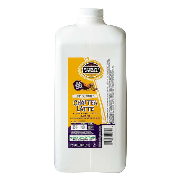 Concentrado Chai Latte Té Negro Especiado 64 Onzas Para Café Y Hogar