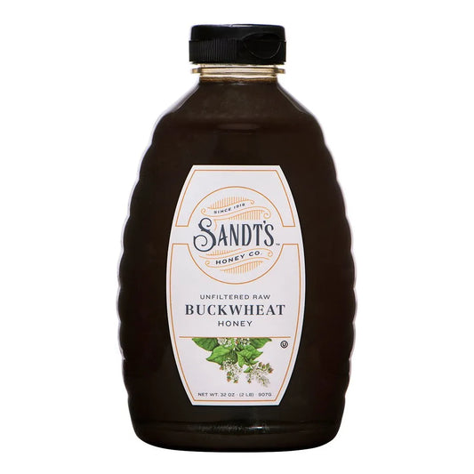 Miel Cruda Sin Filtrar Sandts Honey 907 G Pura Natural Sin Omg