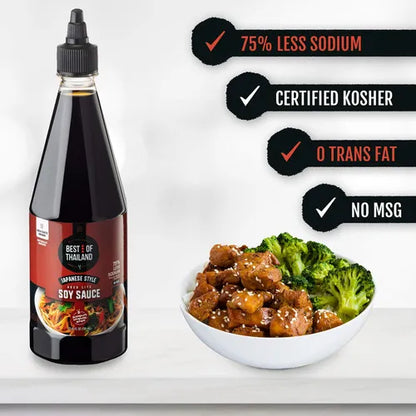 Best Of Thailand Salsa De Soja Baja En Sodio Sabor Auténtico Y Saludable