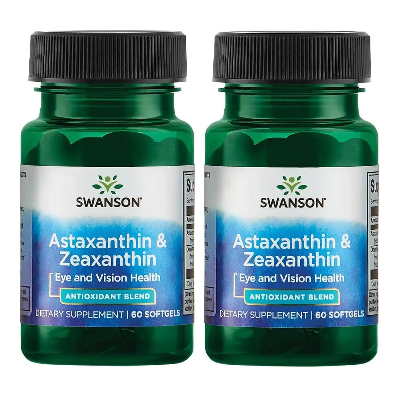 Astaxantina Y Zeaxantina 8 Mg Para Visión Salud Cerebral Y Piel Swanson 60 Cápsulas