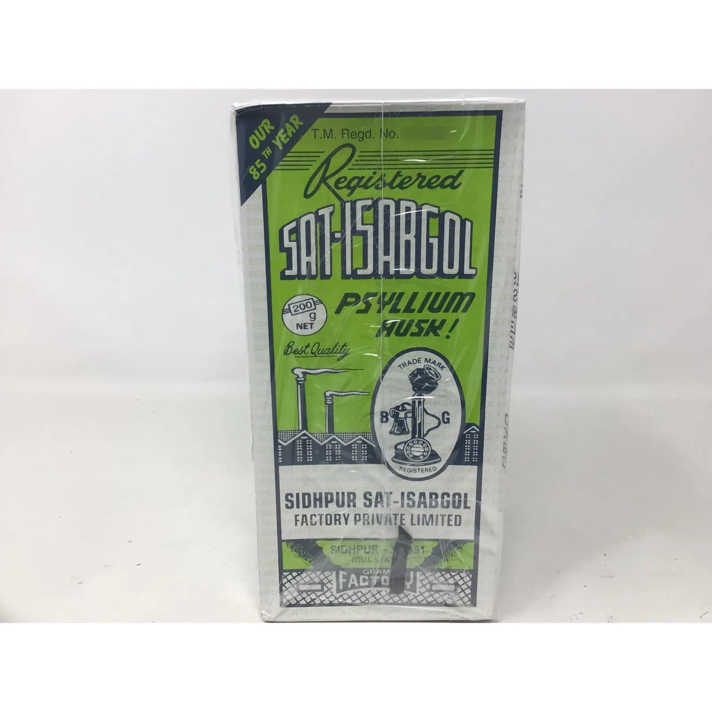 Psyllium Husk 200 G Paquete Doble Fibra Digestiva Natural Importado