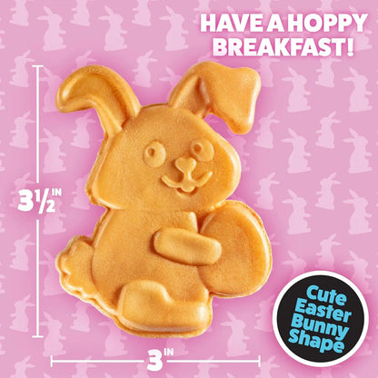 Mini Waflera Conejo Pascua Desayunos Magicos Facil Limpieza