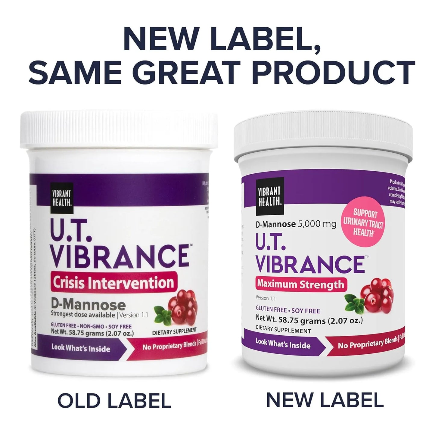 Polvo U T Vibrance 10 Porciones Salud Tracto Urinario Intervencion Natural