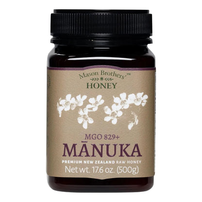 Miel Cruda De Manuka Mgo 829 500g Nueva Zelanda Certificada