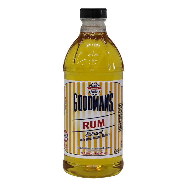 Extracto Natural De Ron Goodmans Bajo En Calorias Y Alcohol Ideal Para Postres Y Bebidas