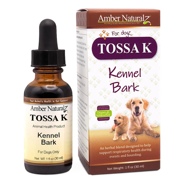 Corteza De Perrera Natural Tossa K Para Perros Suplemento Respiratorio 1 Onza