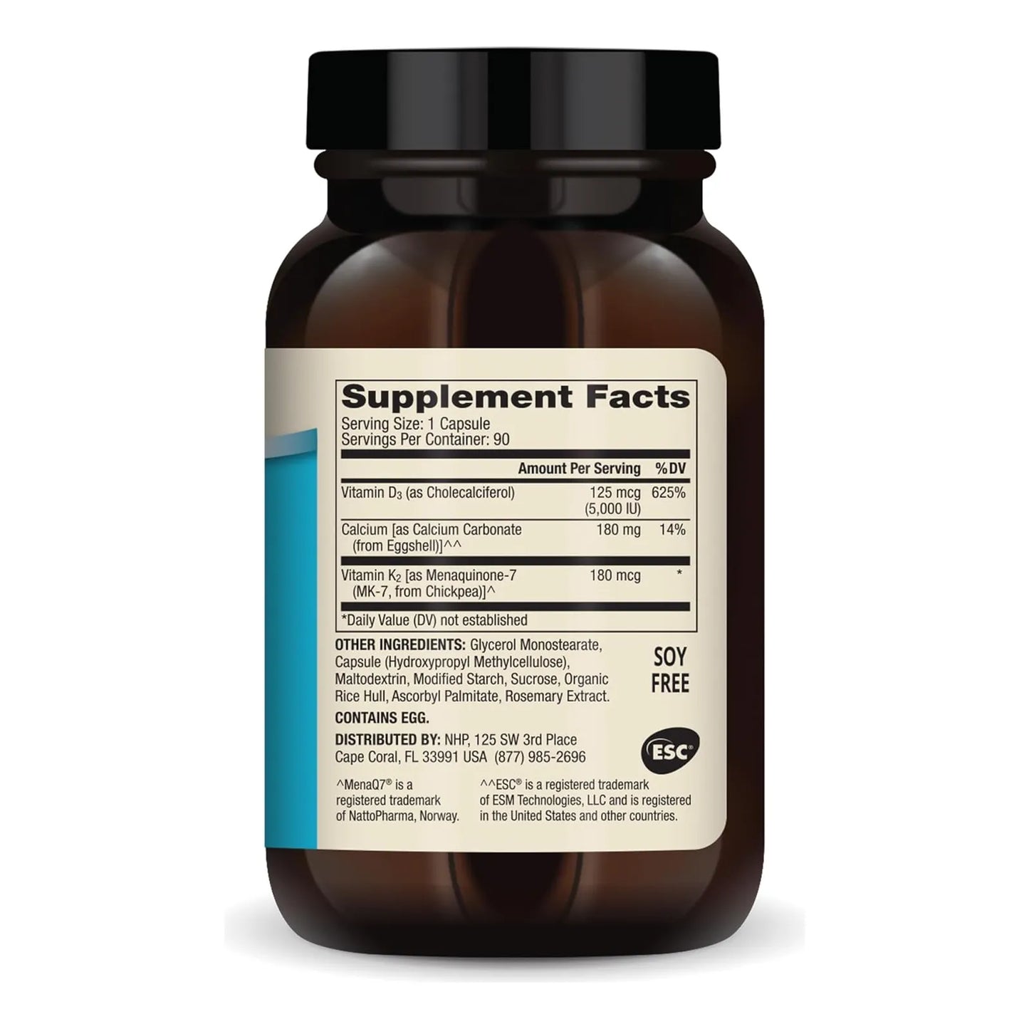 Calcio Con Vitaminas D3 K2 90 Capsulas Dr Mercola Salud Osea Y Cardiovascular