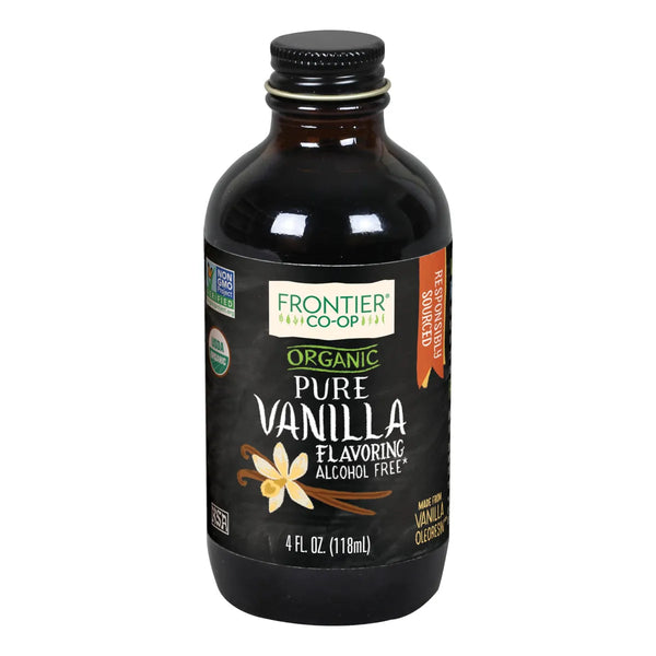 Extracto De Vainilla Organico 118 Ml Sabor Natural Aromatiza Postres Y Bebidas