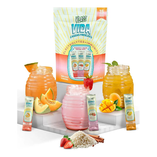 Mezcla Bebida Polvo Hidratación Inmunidad Sabor Mango Horchata Wellmune Acerola