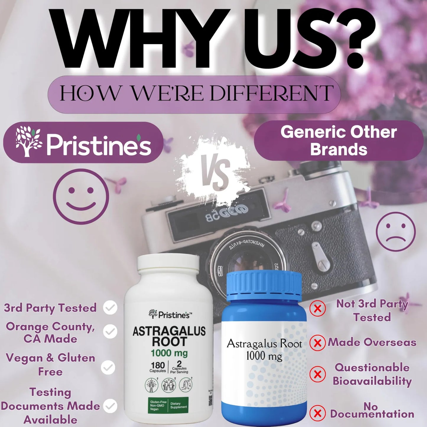 Capsulas De Raiz De Astragalo 1000 Mg Apoyo Inmunologico Salud Cardiaca Y Pulmonar