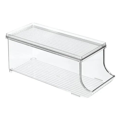 Contenedor Para Latas Binz Plus Plastico Transparente Organiza Y Decora