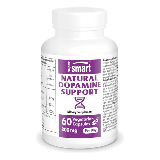 Soporte Natural De Dopamina 800 Mg Neuravena Extracto De Avena Sativa 60 Cápsulas Vegetarianas