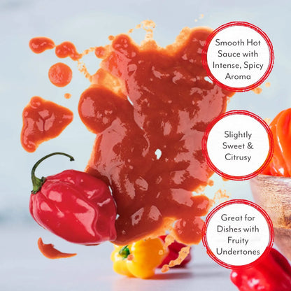 Salsa De Pimienta Habanero Importada 946ml Picante Intenso Y Sabroso