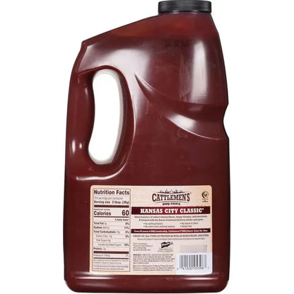 Cattlemens Kansas City Classic Bbq Sauce 1 Galon Sabor Autentico Y Versatil