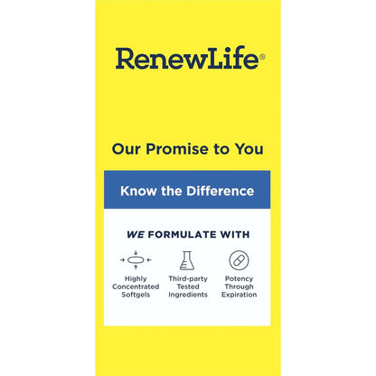 Aceite De Pescado Omega 3 850 Mg Por Capsula Sin Eructos Renew Life Norwegian Gold