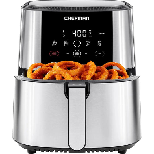 Freidora De Aire Chefman 3 8 Litros Digital 4 6 Personas Menos Aceite