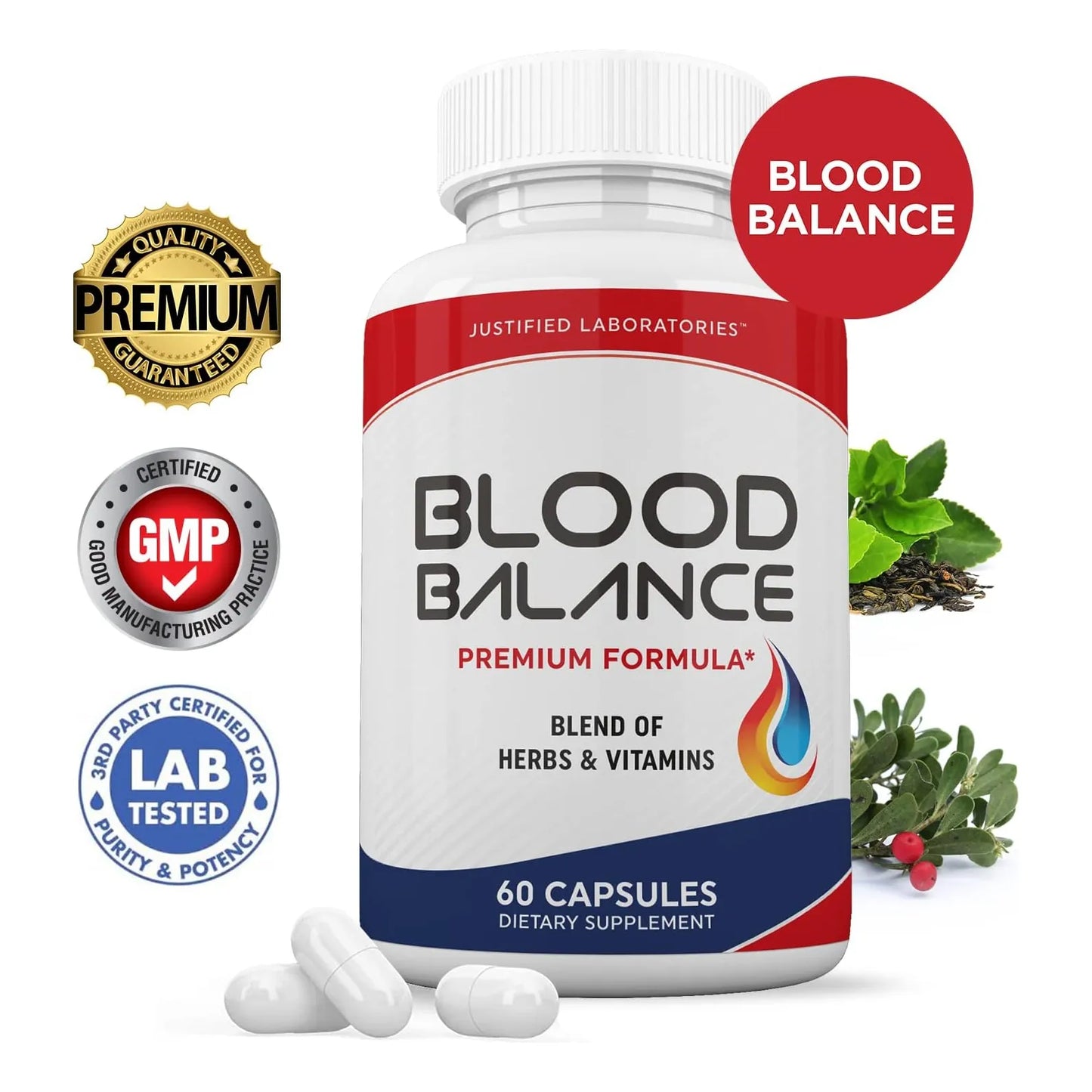 Blood Balance Advanced Formula 688Mg 120 Capsulas X2 Equilibra Tu Salud