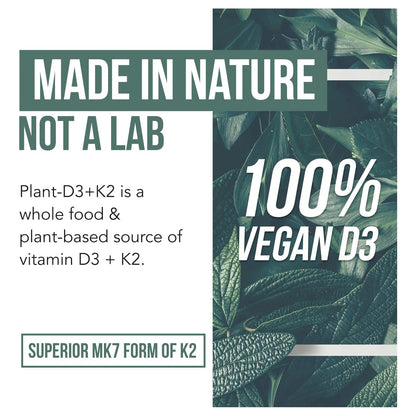 Vitamina D3 K2 All Trans MK7 10000 Ui 120 Mcg Vegano Sublingual