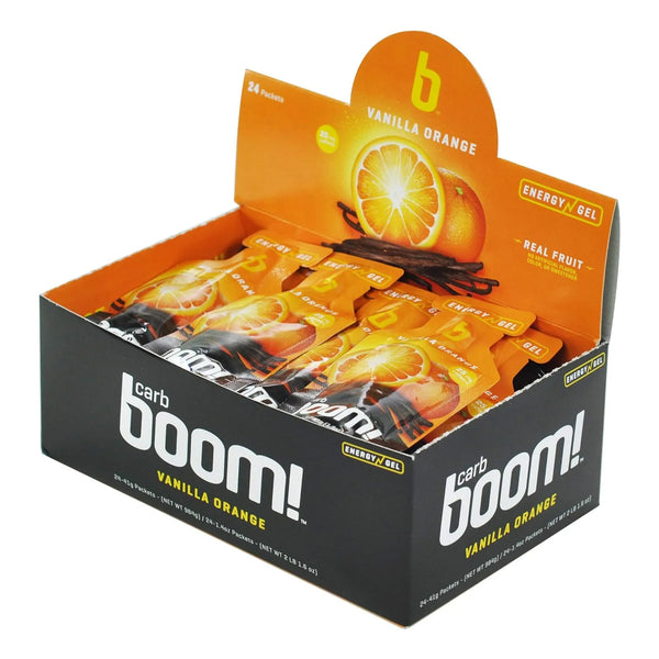 Gel Energético Natural Sabor Naranja Vainilla Aumenta Resistencia Y Rendimiento