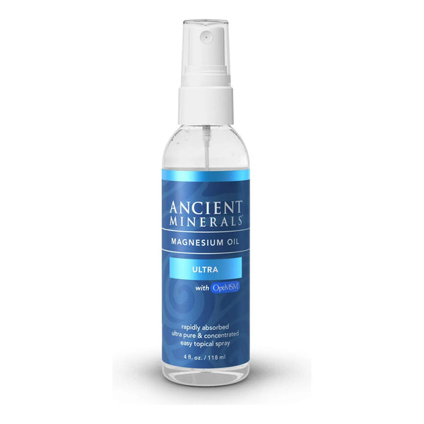 Aceite De Magnesio Ultra Spray Con MSM Recuperación Muscular Y Piel Nutrida