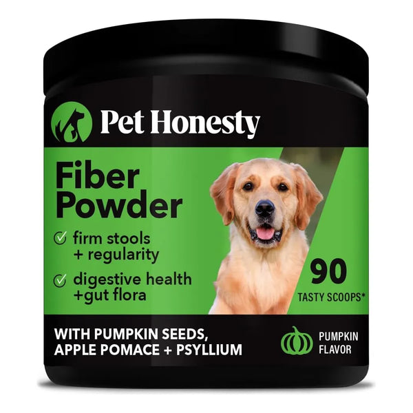 Suplemento Fibra De Calabaza En Polvo Con Probióticos Para Perros Digestión Saludable