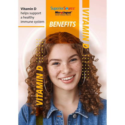 Vitamina D3 Extra Fuerte 5000 Ui 100 Tabletas Disolucion Rapida Calidad Premium