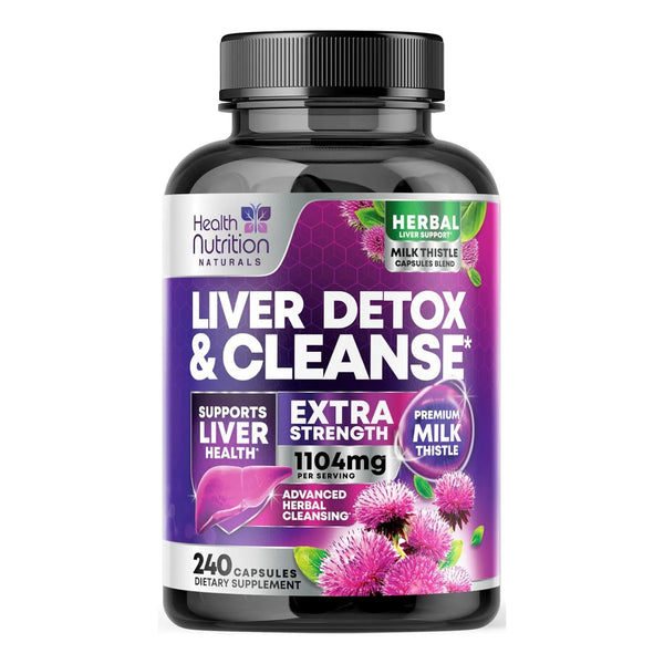 Fórmula Hepática Cardo Mariano Alcachofa Diente De León Desintoxicación Natural