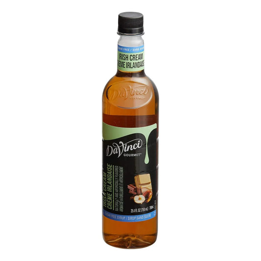 Jarabe De Crema Irlandesa Sin Azúcar Davinci Gourmet Sabor Premium Versátil