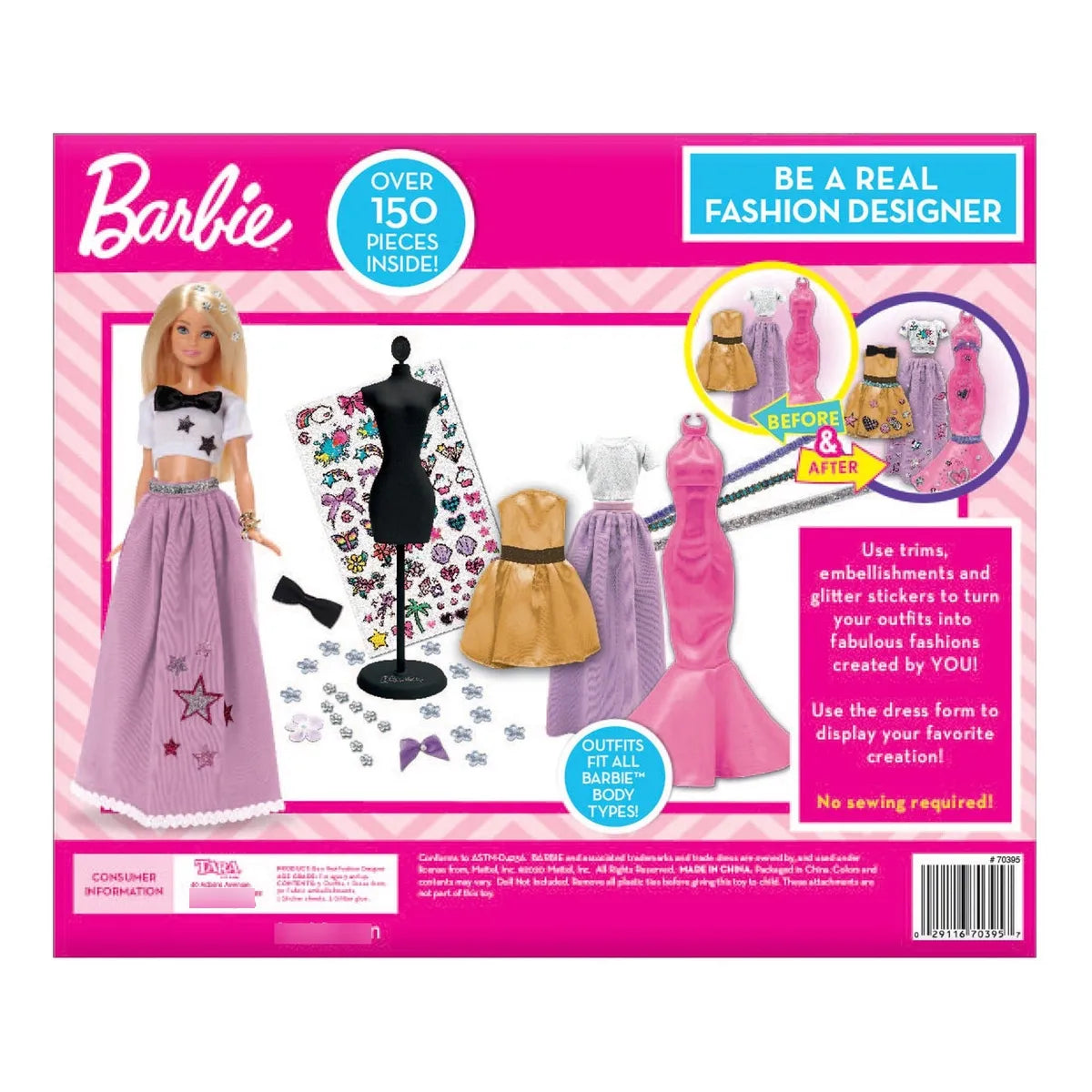 Juego De Diseño De Moda Barbie Set Creativo Para Jugar Y Crear