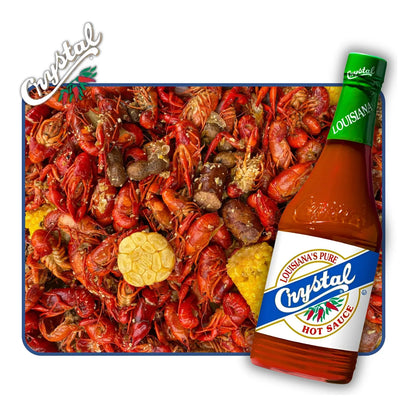 Salsa Picante Louisiana Cristal 177 Ml Paquete De 3 Con Tarjeta De Recetas