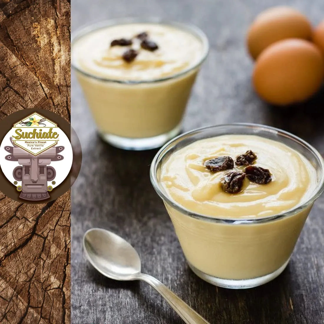 Extracto De Vainilla Suchiate Ámbar 500 Ml Puro Y Natural Para Reposteria