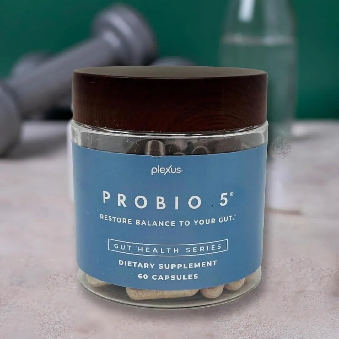 ProBio 5 Suplemento Digestivo 60 Cápsulas Paquete Doble Restaura Tu Flora Intestinal