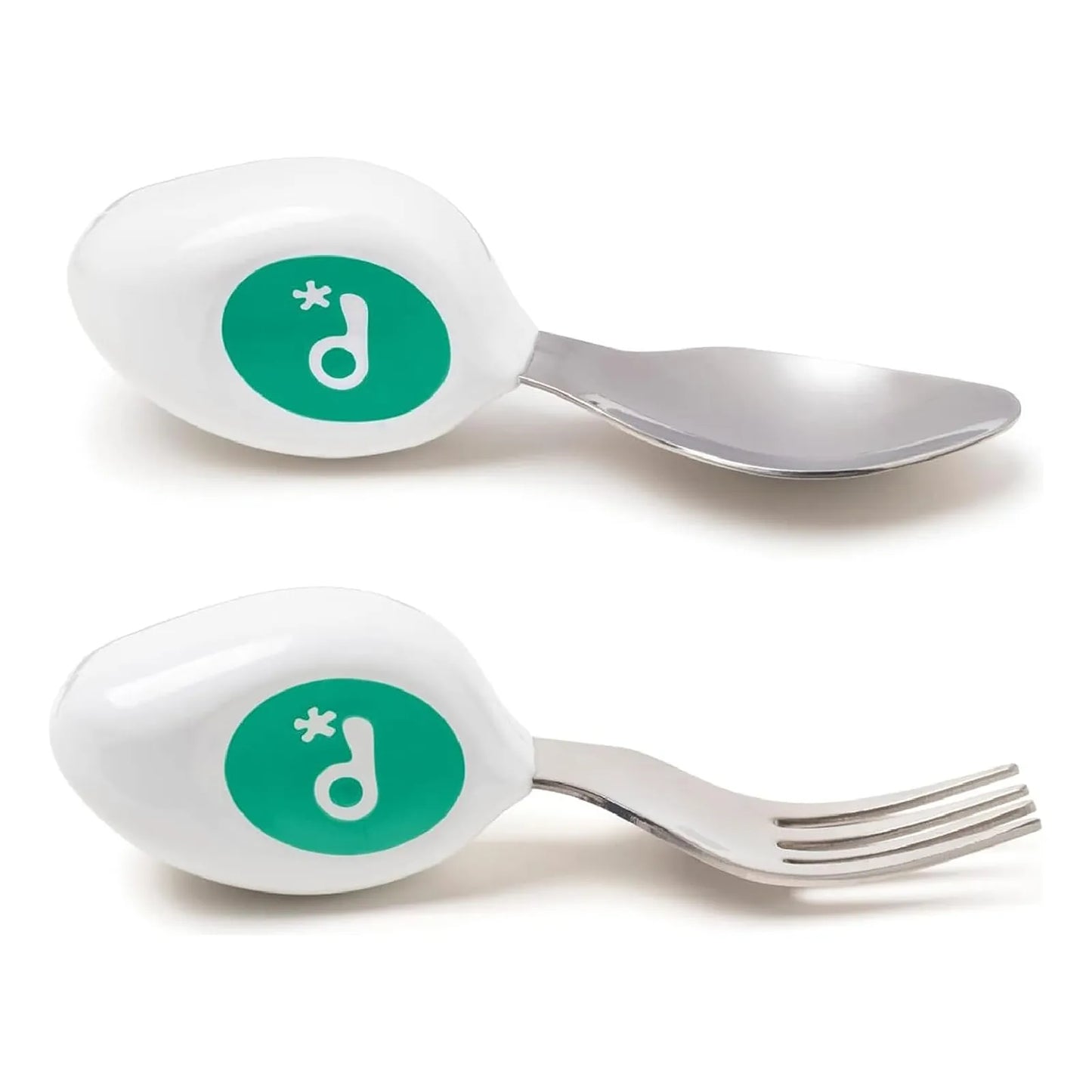 Set Cubiertos Niños 12 Meses Doddl Cuchara Tenedor Ergonómico Alimentación Autónoma