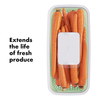 Oxo Good Grips Greensaver Produce Keeper Grande Contenedor Para Verduras Frescas