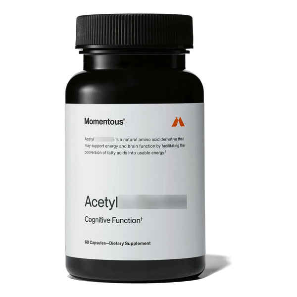 Acetil Carnitina 60 Porciones 1000mg Energia Y Enfoque Mental Pura Y Potente