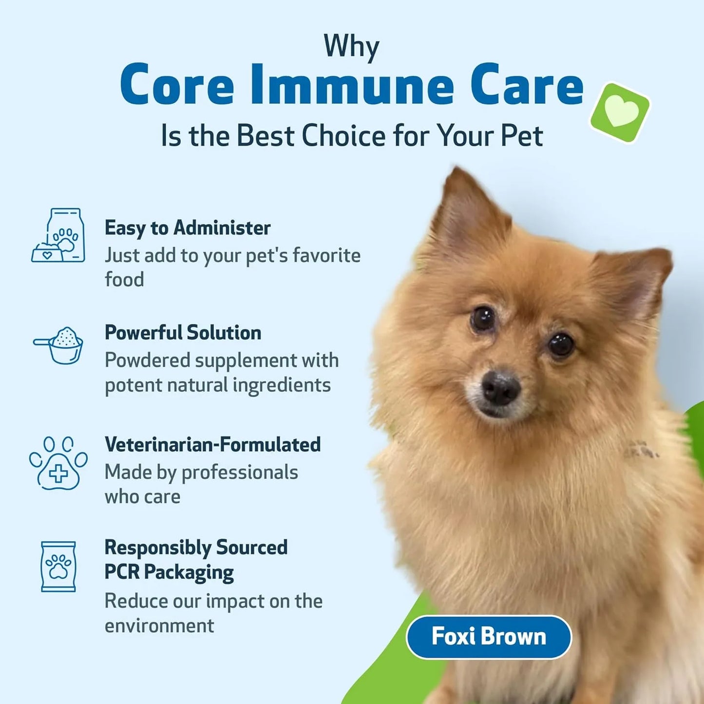 Suplemento Inmunologico Pet Wellbeing Core Immune Care Para Perros Y Gatos Antioxidante Y Vitalidad