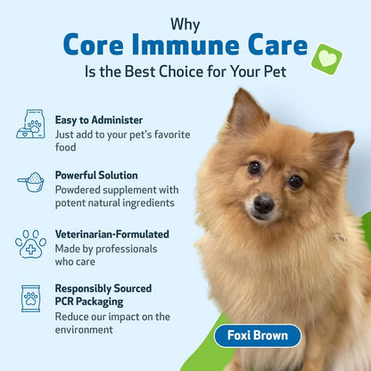 Suplemento Inmunologico Pet Wellbeing Core Immune Care Para Perros Y Gatos Antioxidante Y Vitalidad