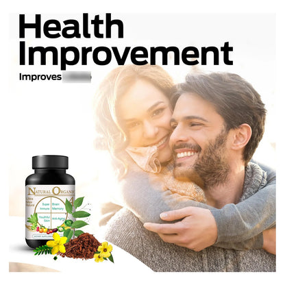 Ultra Max Natural Organic 4 En 1 Suplemento Cerebral Memoria Concentracion Y Antienvejecimiento