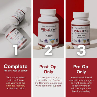 Suplemento Recuperacion Postoperatoria Cicatrices Heridas Vitaminas Minerales