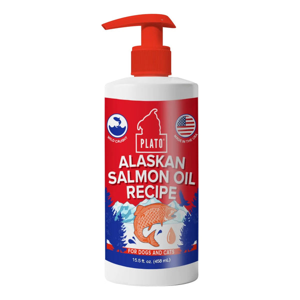 Aceite De Salmón De Alaska Para Perros Kibble Potenciador De Salud Y Pelaje 15.5oz