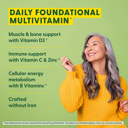 Multivitaminico MegaFood One Daily Con Alimentos Reales Soporte Inmunologico Y Energia