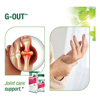 G Out Limpieza Acido Urico Hierbas Gota Equilibrio Niveles Salud Articulaciones