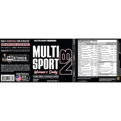 Multivitamina Para Mujeres 33 Vitaminas Minerales Antioxidantes Energía Piel Cabello