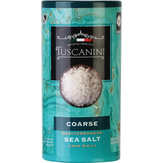 Sal Marina Gruesa Tuscanini 454g Sabor Mediterráneo Puro