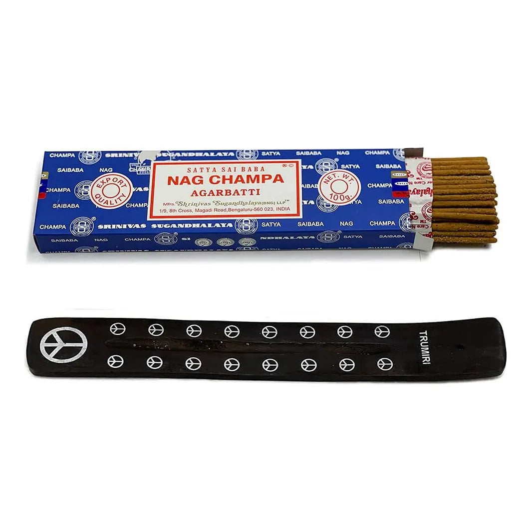 Soportes Para Incienso Con 100 Varillas Satya Sai Baba 100 G Fragancia Natural