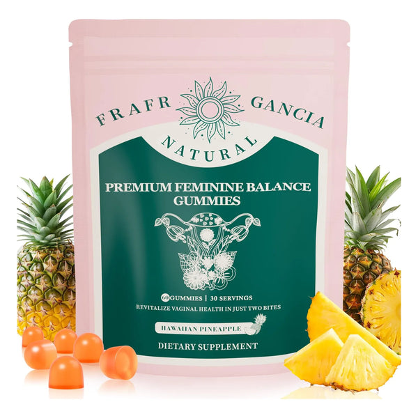 Gomitas De Piña Hawaiana Para Equilibrio Femenino Apoyo Ph Y Salud Inmunológica