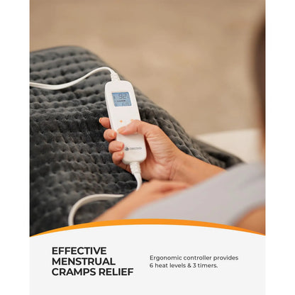 Almohadilla Termica Electrica Grande Para Alivio Muscular Y Relajacion