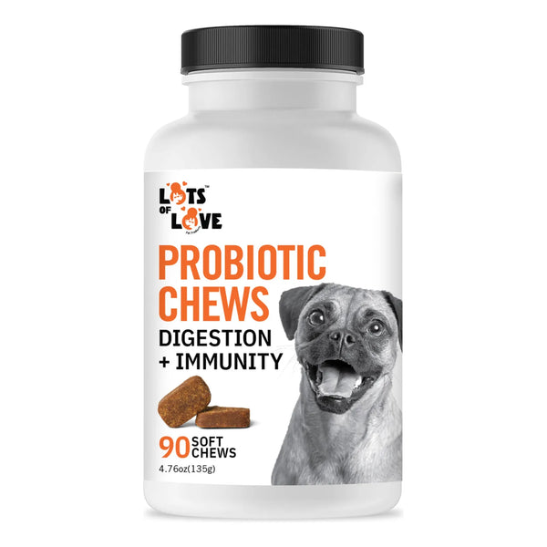 Masticables Probióticos Para Perros 90 Unidades Salud Digestiva E Intestinal